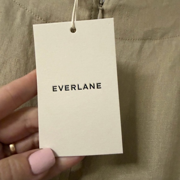 Everlane THE WRAP JUMPSUIT IN LINEN NWT - Picture 7 of 8